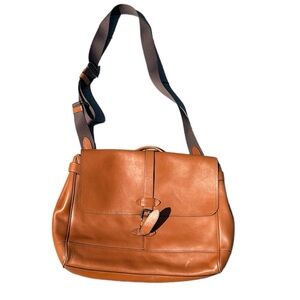 COACH Hudson Terracotta messenger shoulder bag